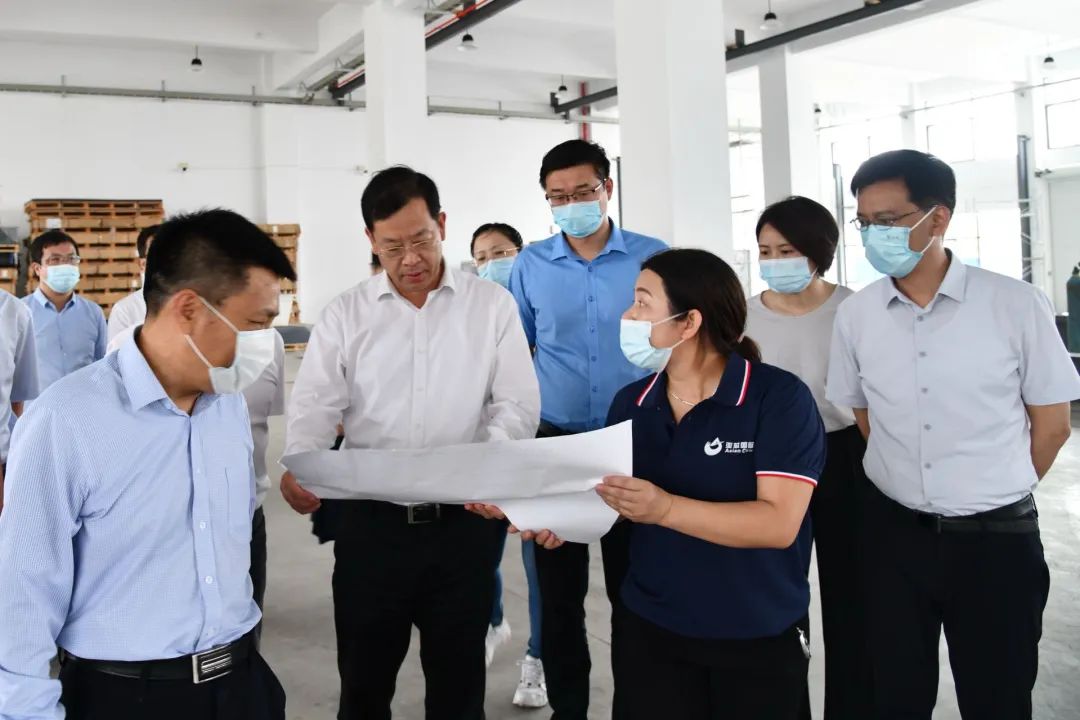 区领导督查重大项目建设